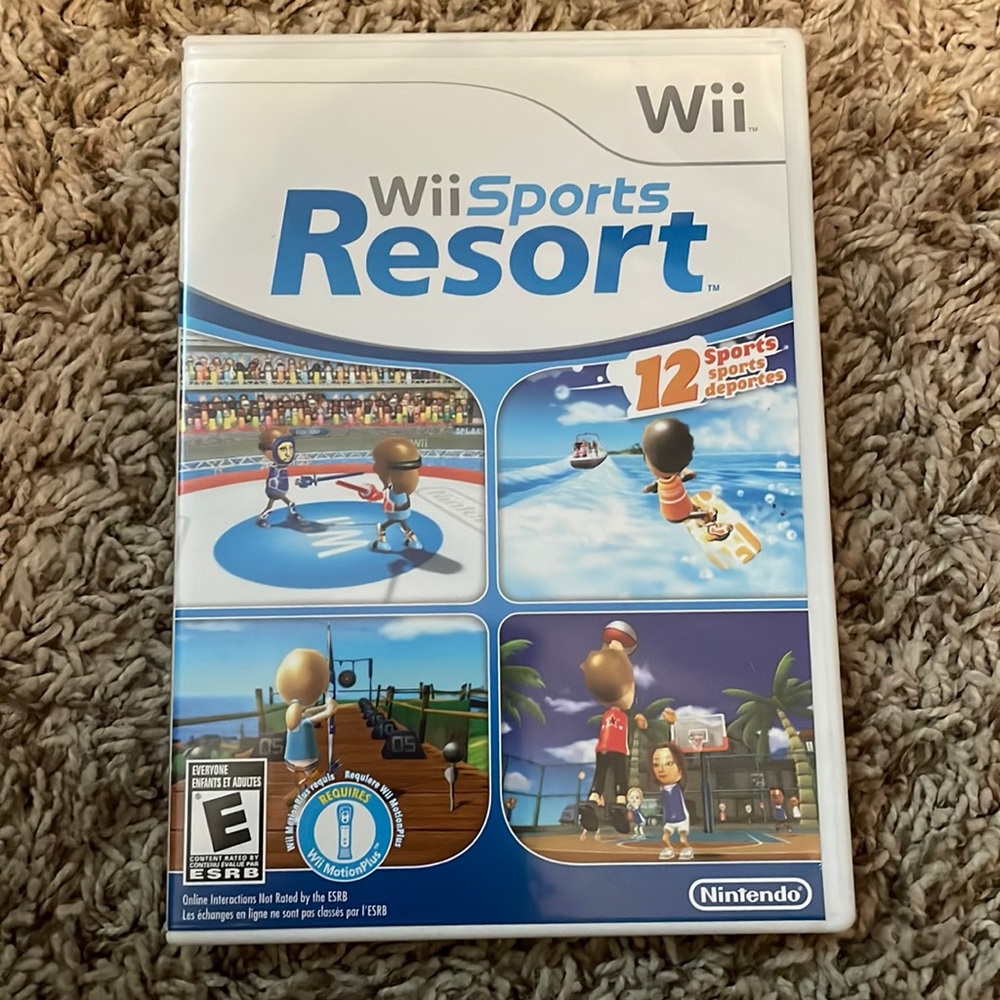 Wii sports resort game